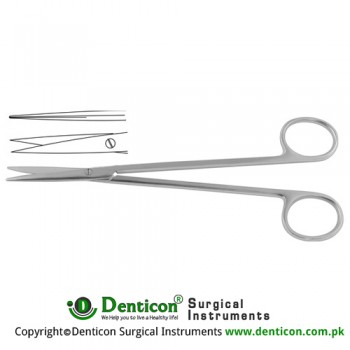 Metzenbaum-Fino Delicate Dissecting Scissor Straight - Sharp/Sharp Slender Pattern Stainless Steel, 18 cm - 7"